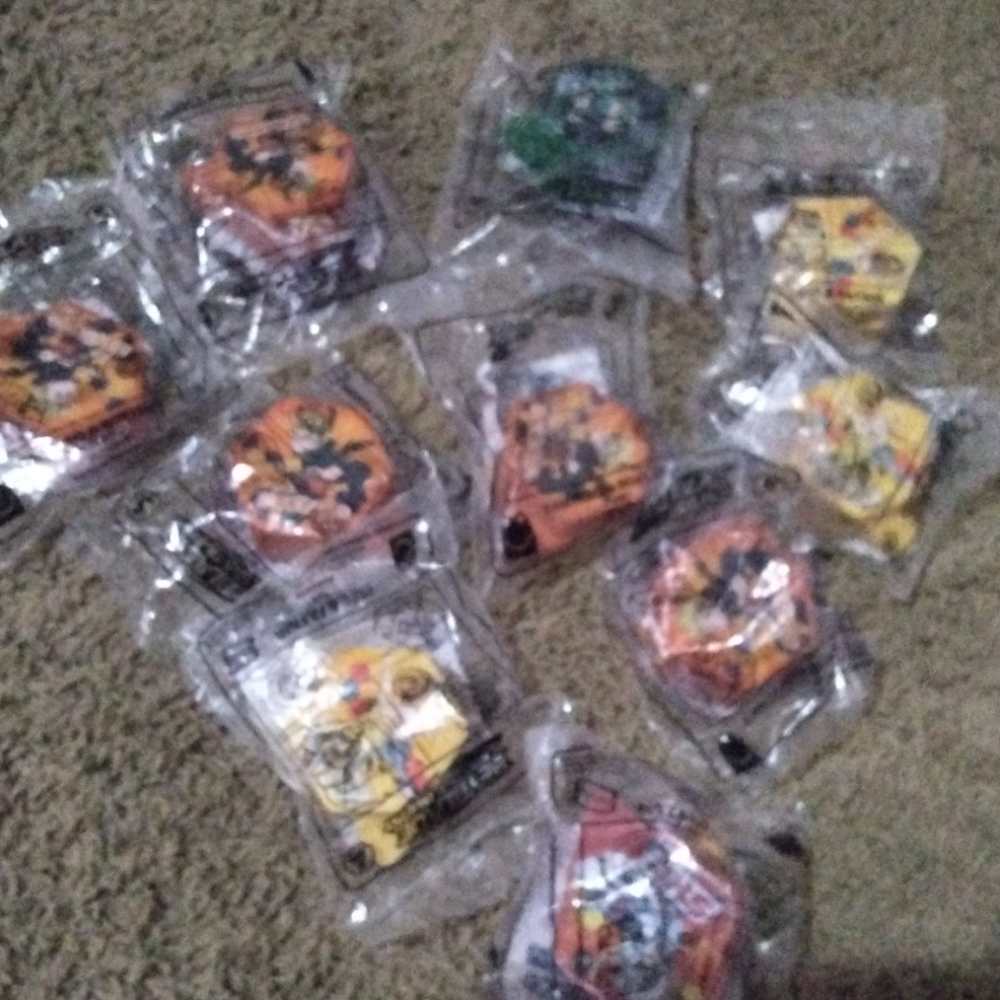Beyblade happy meal toys in original package